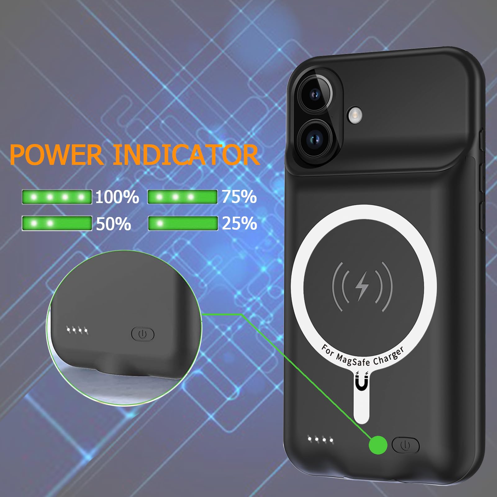 iPhone 16 Plus 128GB バッテリー99% Juice Pack® for iPhone 16 – mophie