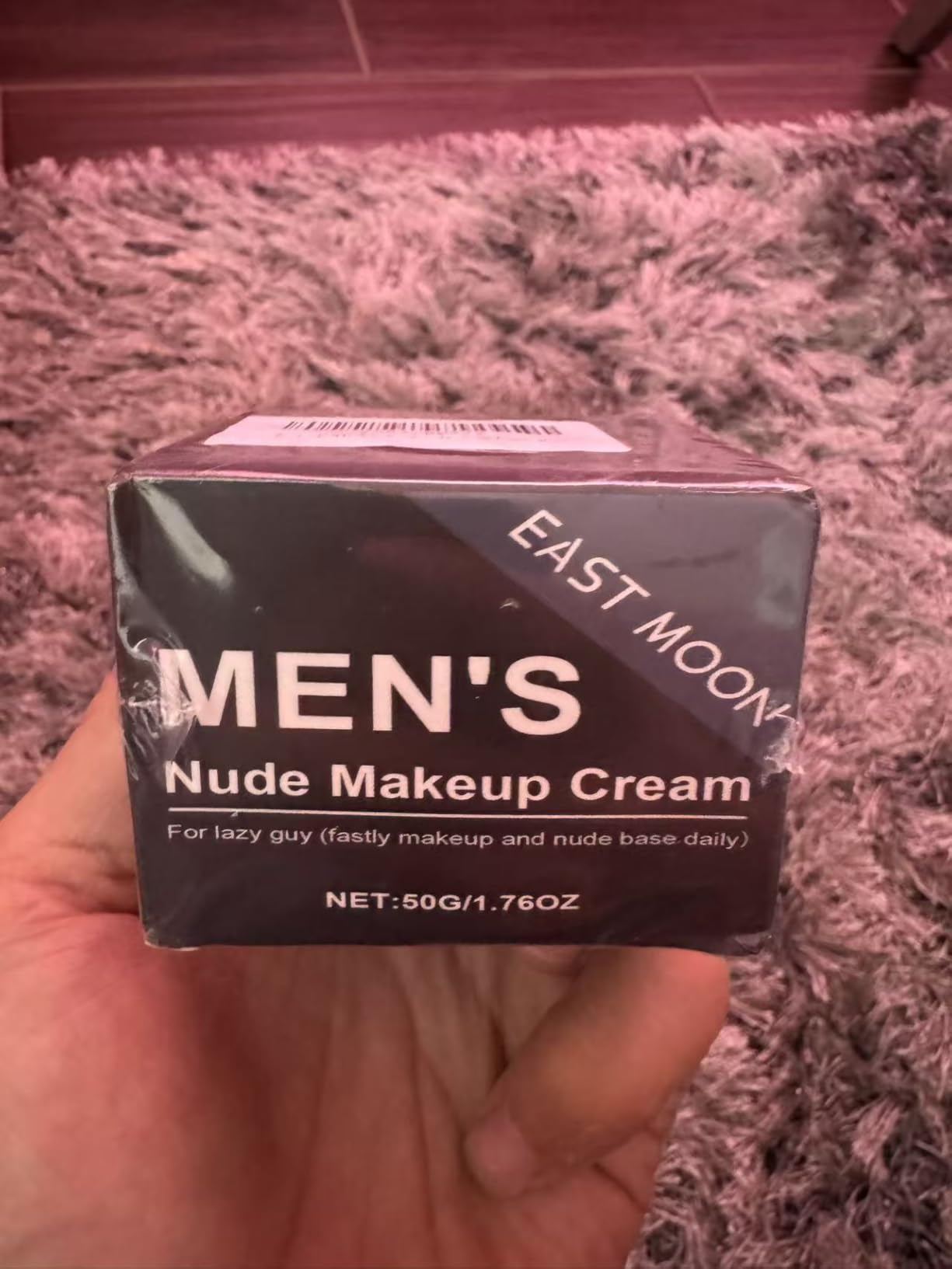 KUQAA Men's Tinted Moisturizer with Shea Butter - Lightweight, Fragrance-FreeNatural-Looking Coverage, Hydrating & Oil-Free, Water & Sweat Resistant for All-Day Wear, Non-Greasy Formula (Nude Tone1.76oz)
