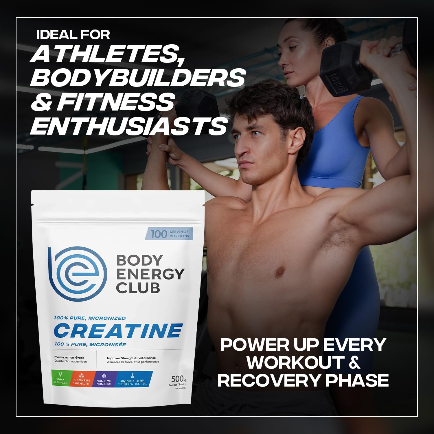 Body Energy Club Creatine Monohydrate