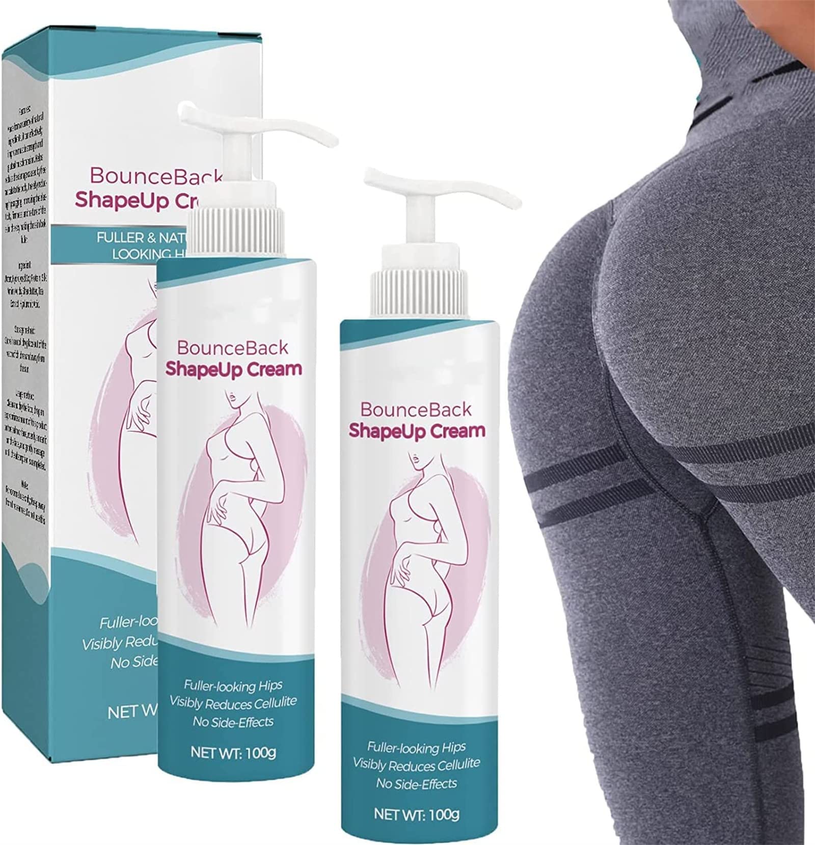 DUBUSHCurvify Bounceback Shapeup Cream,Butt Enhancement Cream,Hip Lift Curvify Butt Enhancement Cream,Bigger Buttock Cream,for Firming and Bigger Buttock