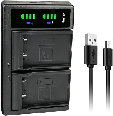 Kastar LTD2 USB Battery Charger for Olympus OM System BLX-1 Battery, BCX-1 Charger, OM-1 Camera
