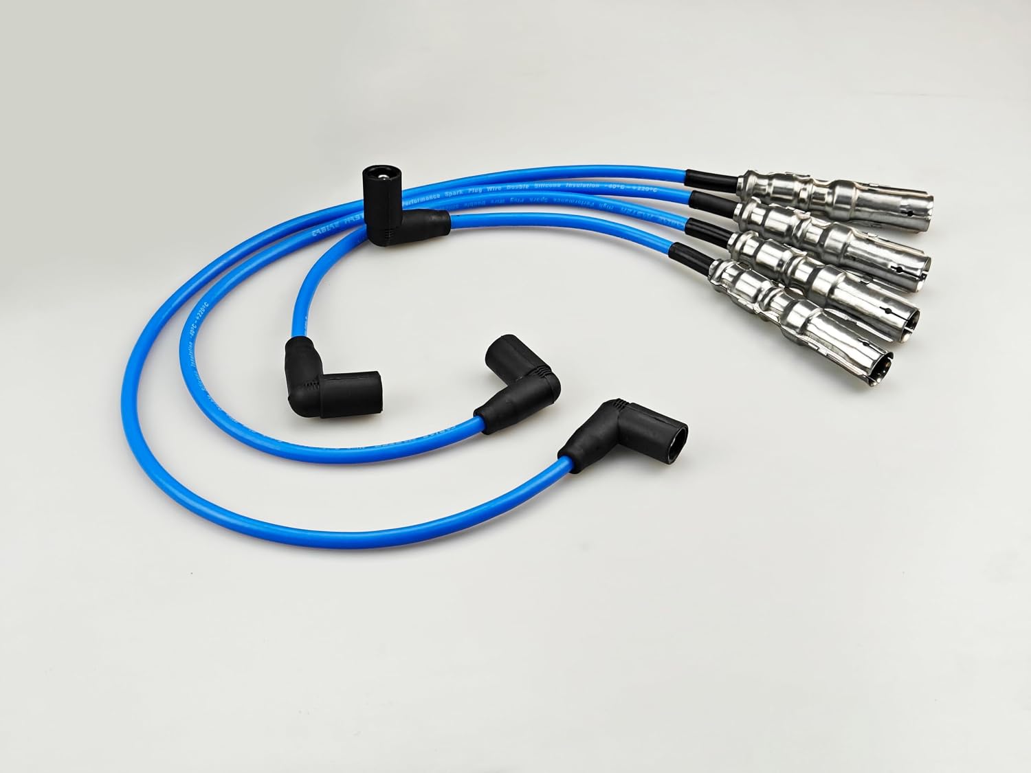 High Performance Spark Plug Wires Compatible with Volkswagen Beetle Golf Jetta 2.0L 2001-2006