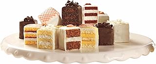 The Swiss Colony Incredible Petits Fours - Gift of 36; 1 lb. 1/4 oz. Net Wt.: Gourmet Cake Assortment, Chocolate & other Petits Fours Layer Cakes, Delightful Dessert Treats
