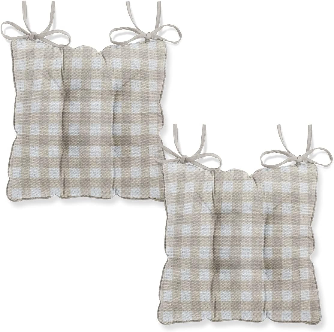 Harrison Cropper Seat Pads for Dining Chair Hillcrest Gingham Chair