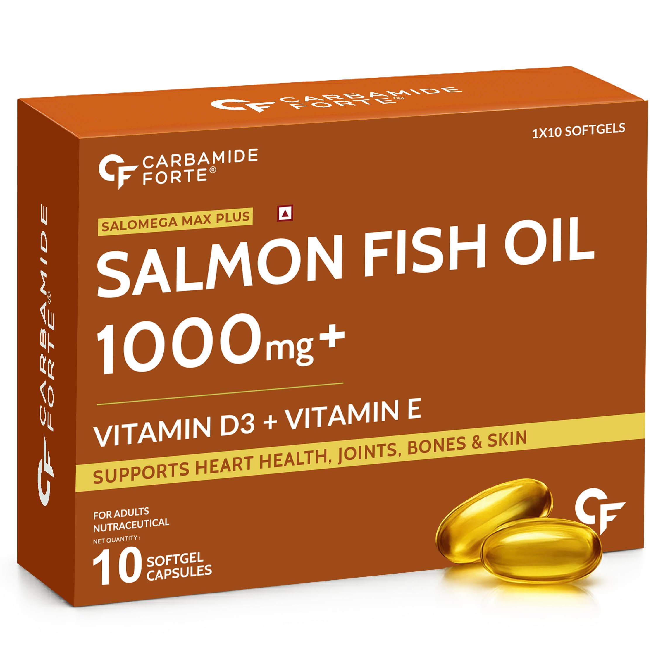 Carbamide Forte Salmon Omega 3 Fish Oil Capsules