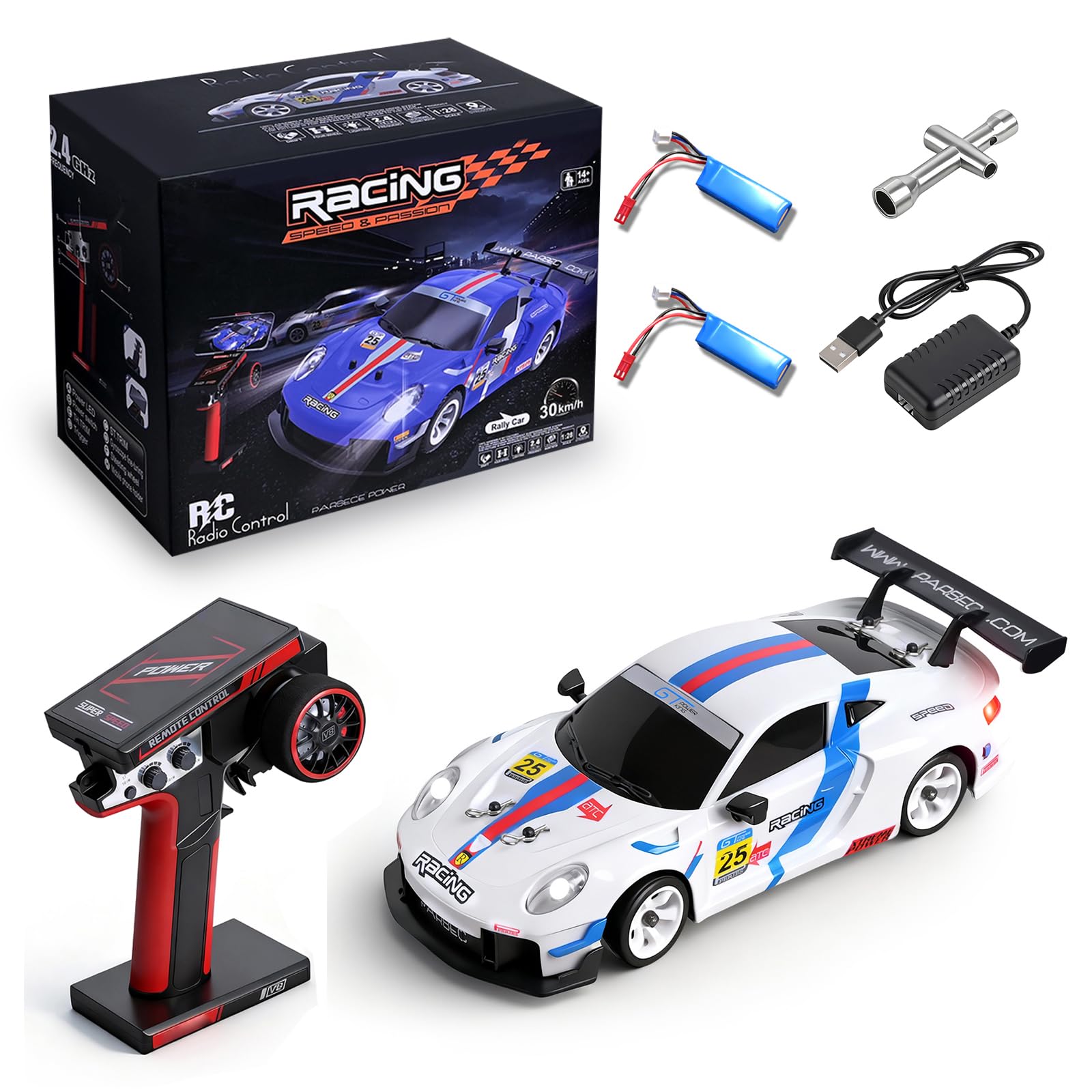 Amazon.com: Authticar Wltoys 284191 RC Drift Car, 1:28 Scale 30KM