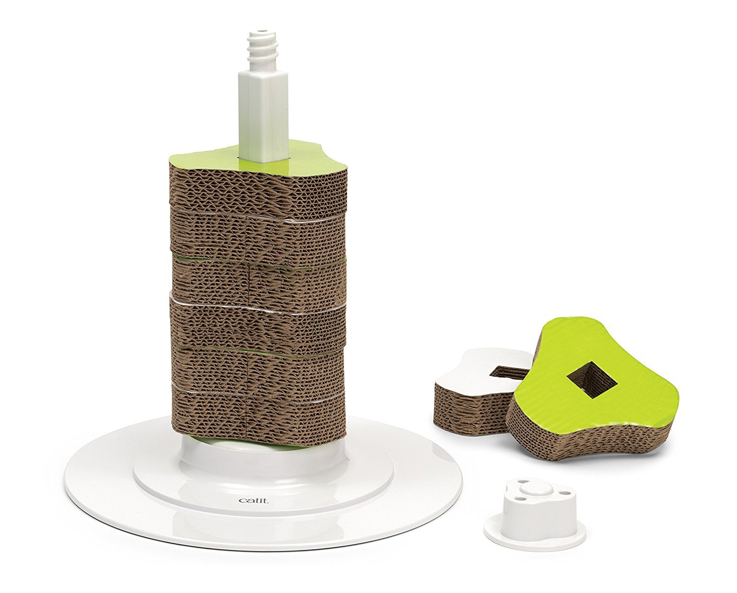 Catit Scratcher, Kratzbaum aus Pappe für Katzen, 1 Stück (1er Pack)