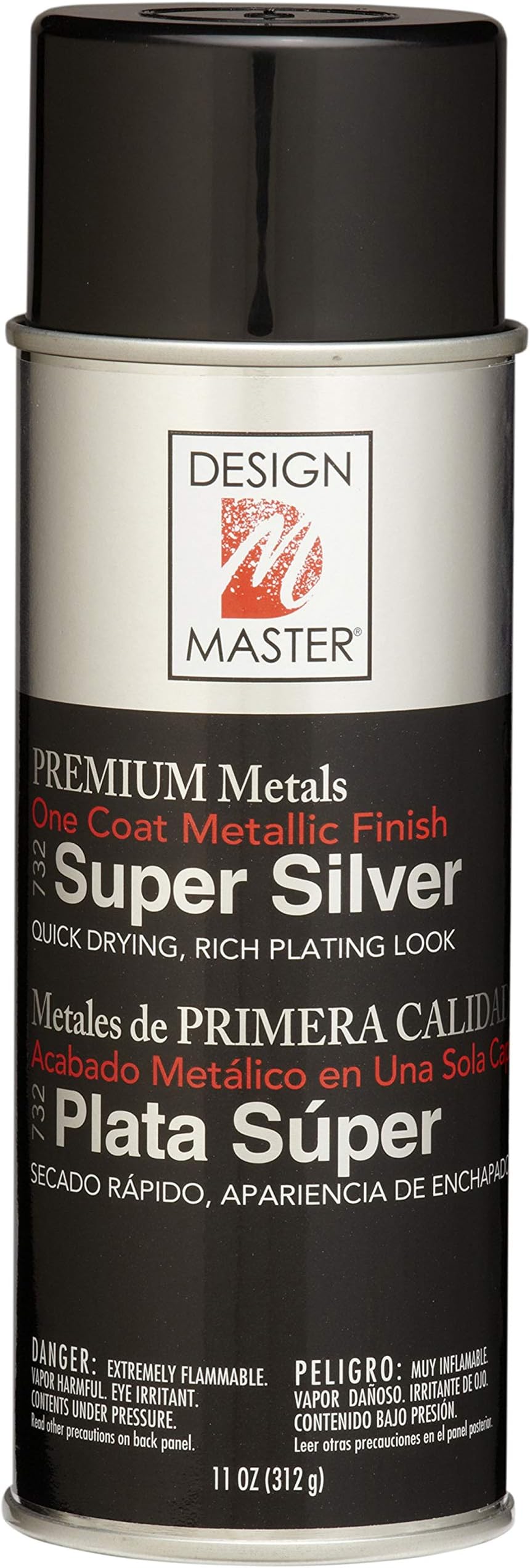 732 Super Silver Metallic Spray