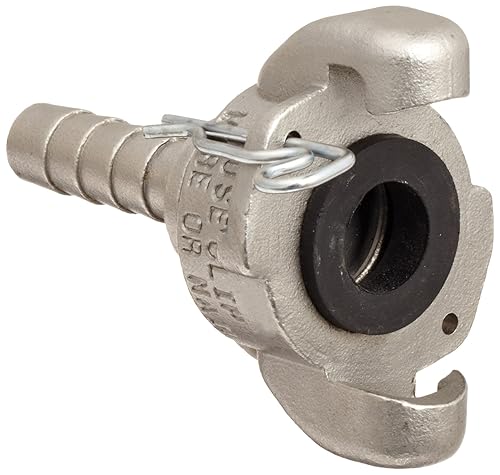 Dixon Air King RAM1 - Manguera de aire de acero inoxidable 316, acoplamiento universal de 2 lengĂĽetas, extremo de manguera de 12 pulgada con pĂşas Dixon Air King RAM1 - Manguera de aire de acero inoxidable 316, acoplamiento universal de 2 lengĂĽetas, extremo de manguera de 12 pulgada con pĂşas