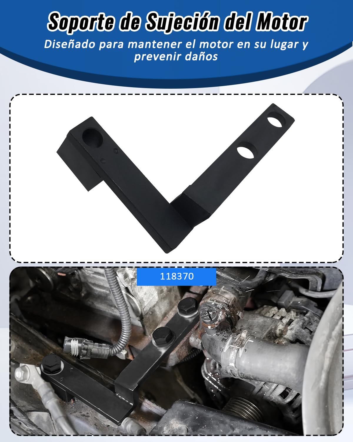 Herramientas de Calado distribucion Compatible con BMW Mini Cooper W10 W11 R50 R52 R53, Juego de Bloqueo y sujeción del árbol de levas del Motor, reemplaza OEM 118240, 118250, 118370