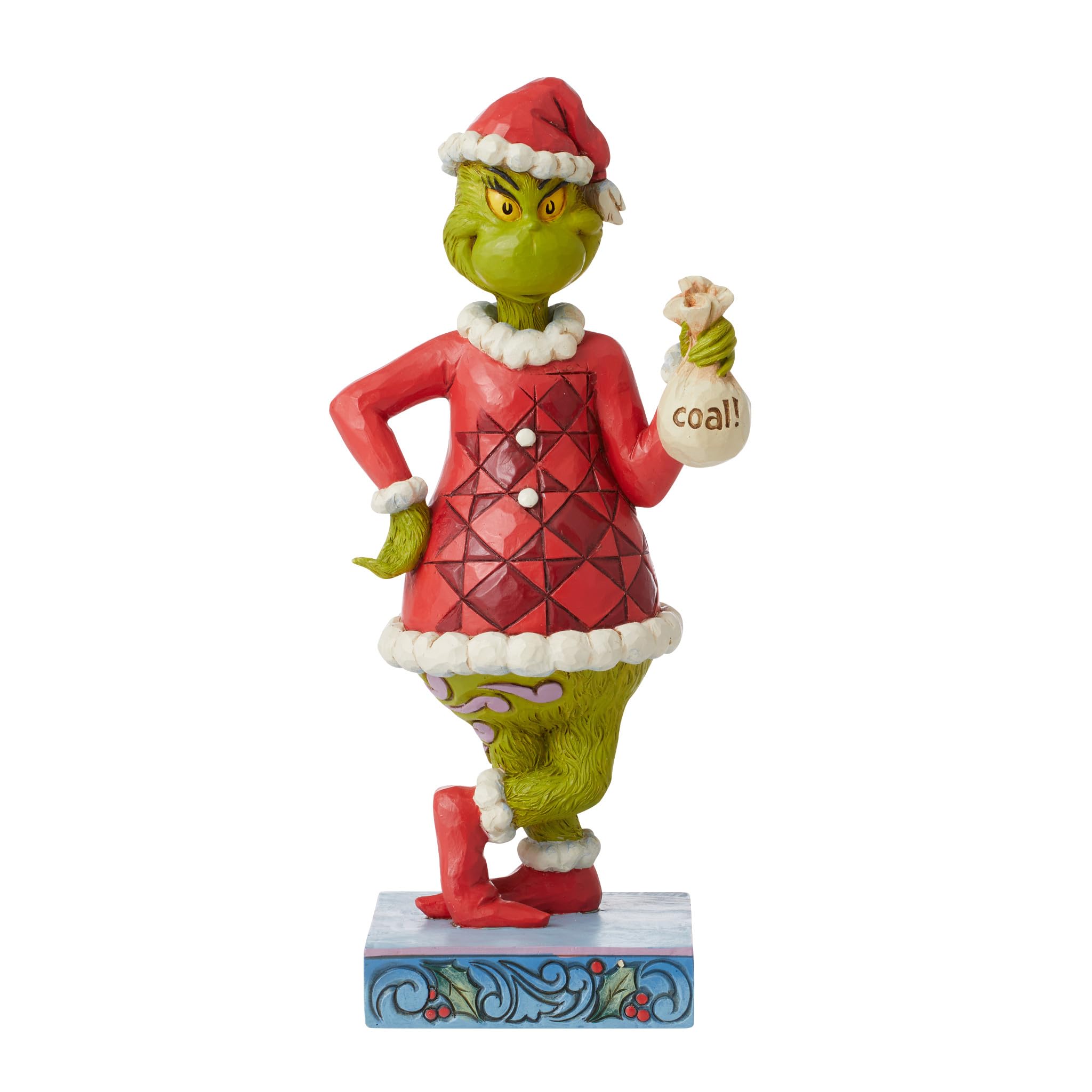 Figurine Grinch Jim Shore Enesco, l'idée cadeau de collection idéale pour Noël 23 cm