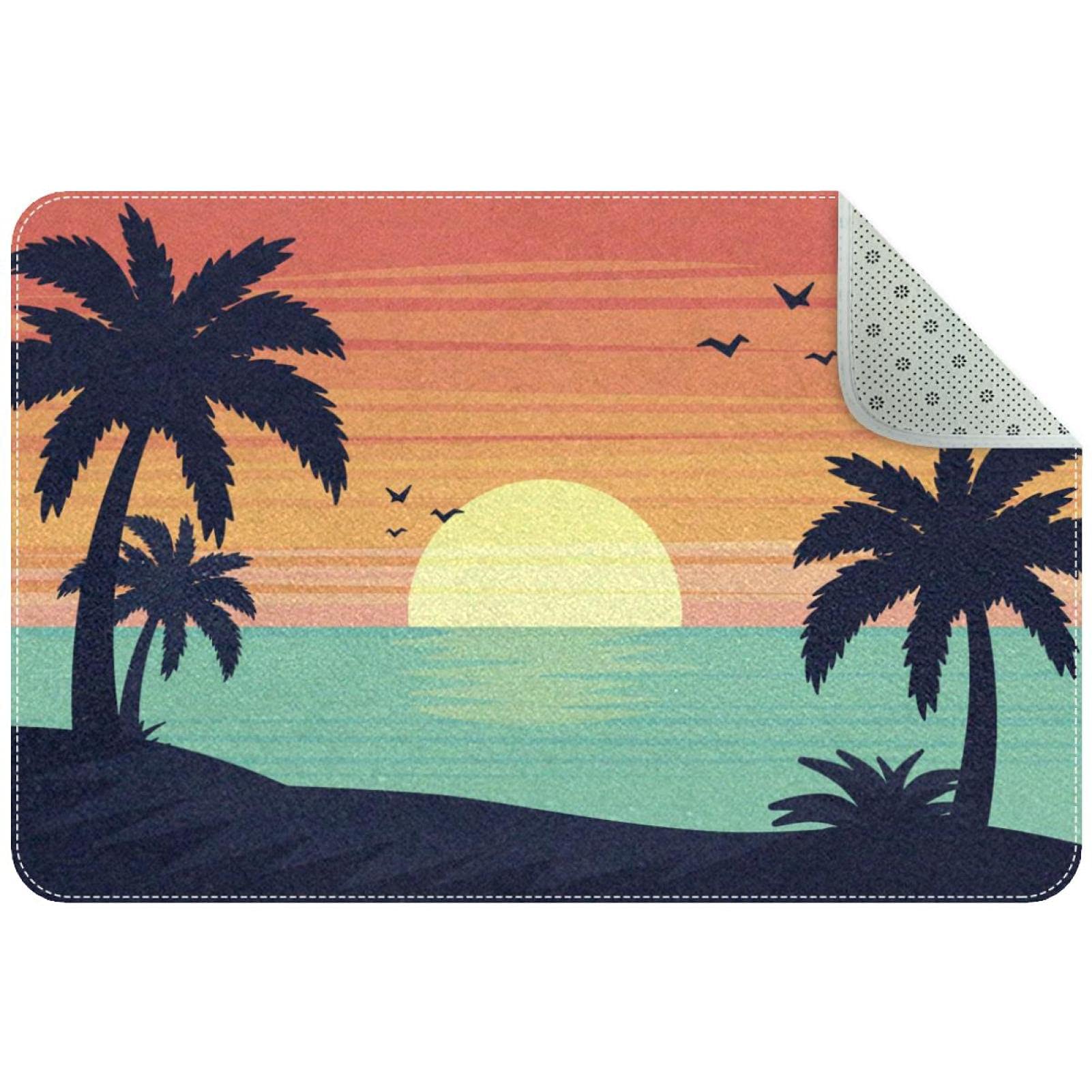 Paillasson d'intérieur lavable tapis de porte antidérapant et grattoir de propreté