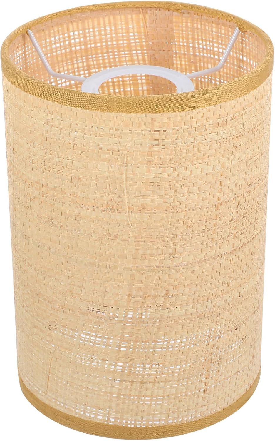Angoily Rattan Lamp Shade Woven Design for Table Floor Lamps Rustic Drum Shade for Home Decor Stylish Lighting Fixture