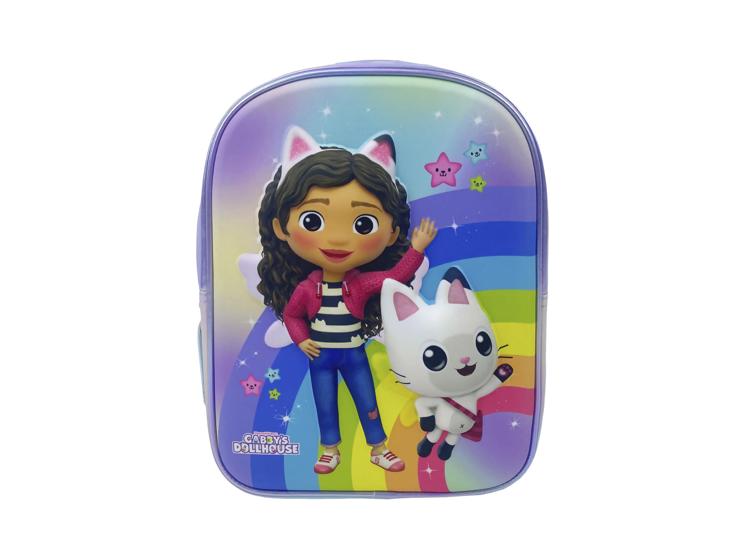 CYPBRANDS Gabby, Backpack, Bag, School supplies, Preschool, Accessories, Color Purple, Official product, multicoloured, One Size