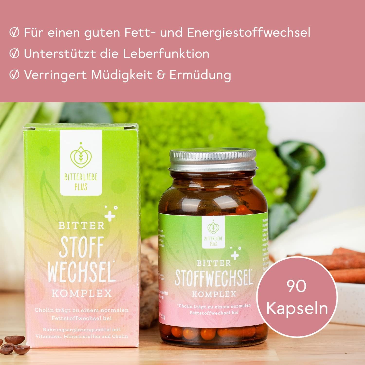 BitterLiebe Fitness Paket mild - Bittertropfen ohne Alkohol und Stoffwechsel* Komplex im Vorteilspaket