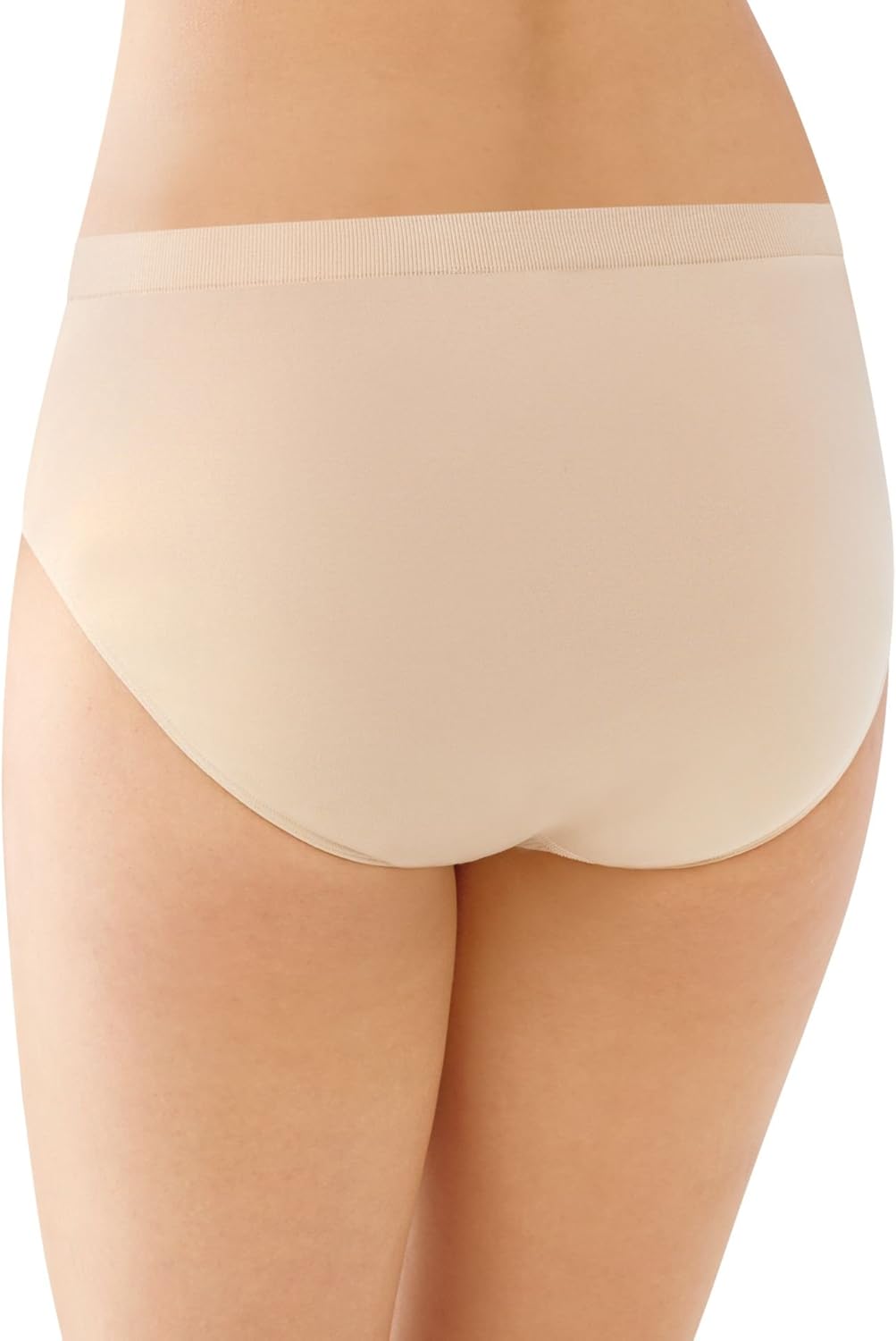 Bali womens Comfort Revolution Seamless Brief Underwear, Microfiber Stretch Panty, 3-pack - Image 2