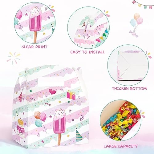 Miniatura 37 de WERNNSAI Paquete de 12 cajas de fiesta de dinosaurios, decoraciones de cumpleaños de dinosaurios, cajas de recuerdo de fiesta de dinosaurios