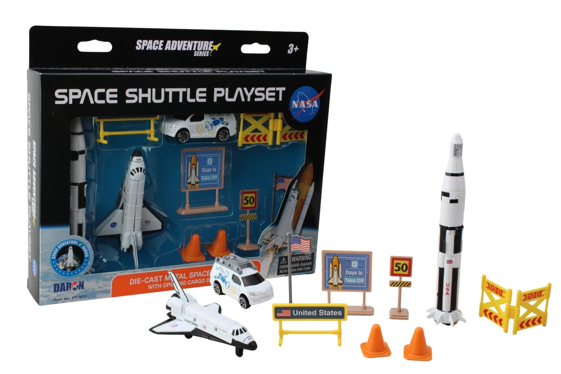 Amazon.com: Space Adventure 10 Piece Space Shuttle Set : Toys & Games