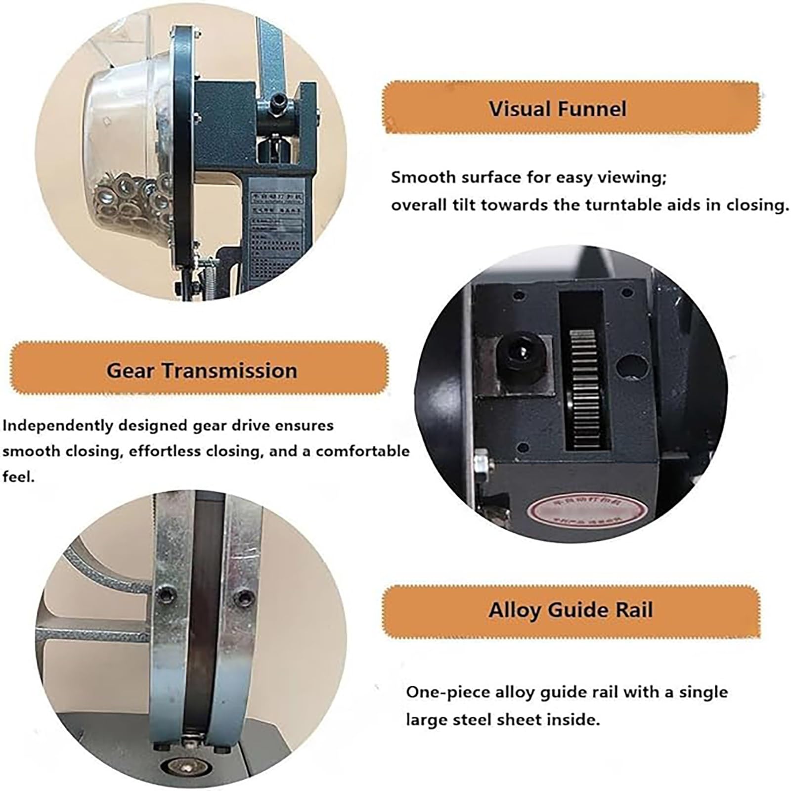 Perforadora manual para ojales, máquina perforadora de ojales semiautomática, herramienta manual para ojales y arandelas, ideal para colocar ojales fácilmente en cuero, lonas y carteles.(5.5mm)
