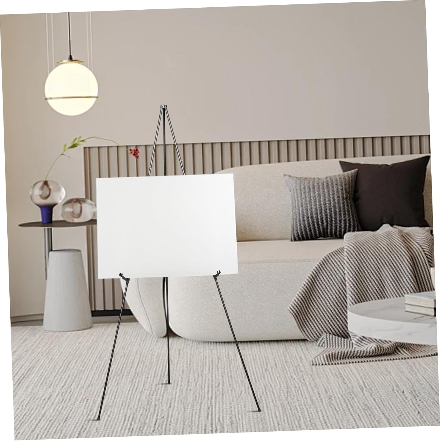 NUOBESTY Adjustable Height Portable Design for Displaying Paintings Photos and Wedding Signs No Assembly Required Stable Tripod Base for Indoor and Outdoor Use