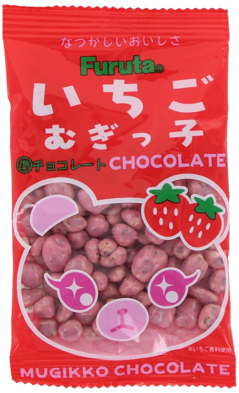 Amazon | フルタ いちごむぎっ子チョコ 13g×20袋 | フルタ製菓