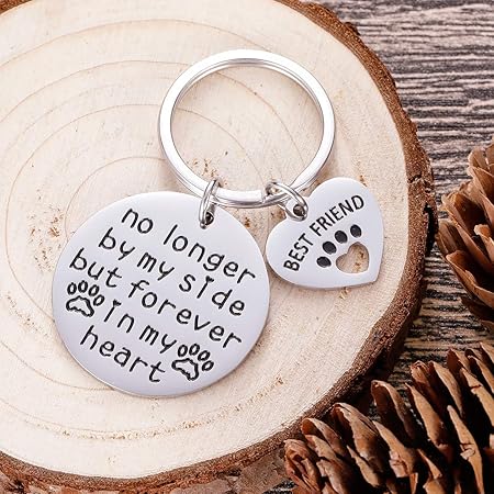 dog memorial keyring