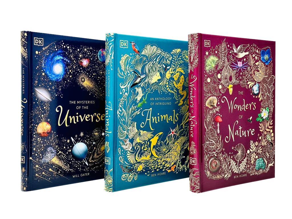 DK Children's Anthologies 3 Books Collection Set By Ben Hoare & Will Gater(The Wonders of Nature, The Mysteries of the Universe & An Anthology of Intriguing Animals) - Image 2