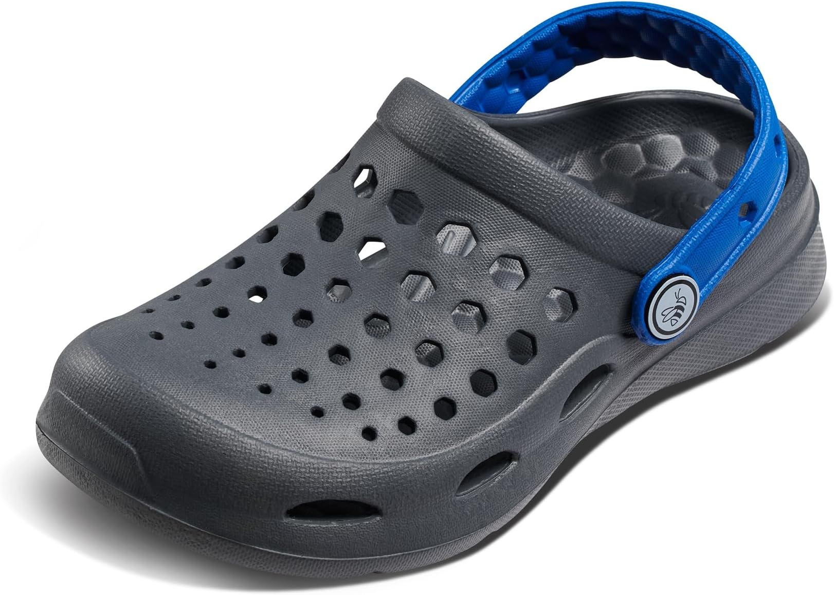 Active Kids' Clog - Sporty Charcoal/Blue by JOYBEES