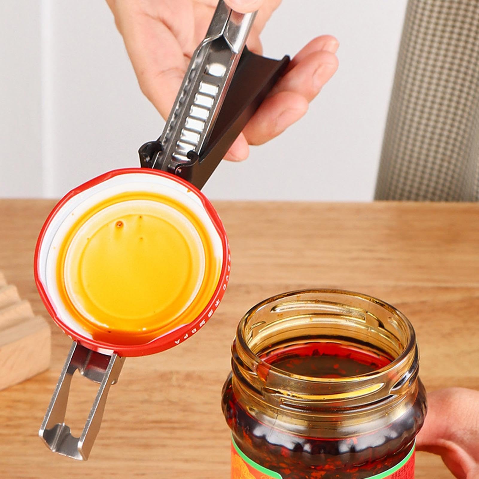 BRIX Multigrip Ouvre-Bouteille Et Ouvre-Bocal - Universel Et Facile à Utiliser