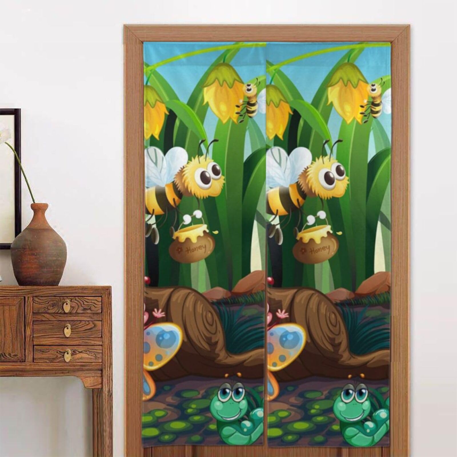 Noren rideau de porte BAFAFA 86x142 tapisserie japonaise fête