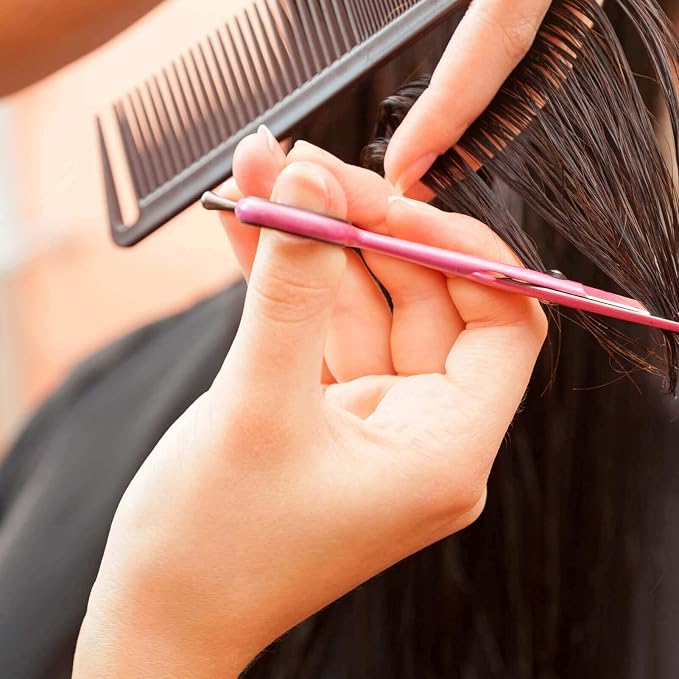 Yumflan Peine Rat Tail para Peinar Cabello Negro miniatura 3