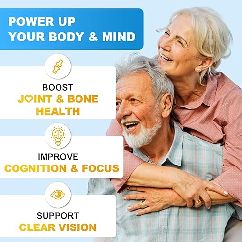 Miniatura 7 de Gomitas veganas Omega 3  Suplemento de aceite de algas Omega 3 de 1600 mg con DHA, EPA y 10 vitaminas esenciales, alternativa al aceite de pescado,