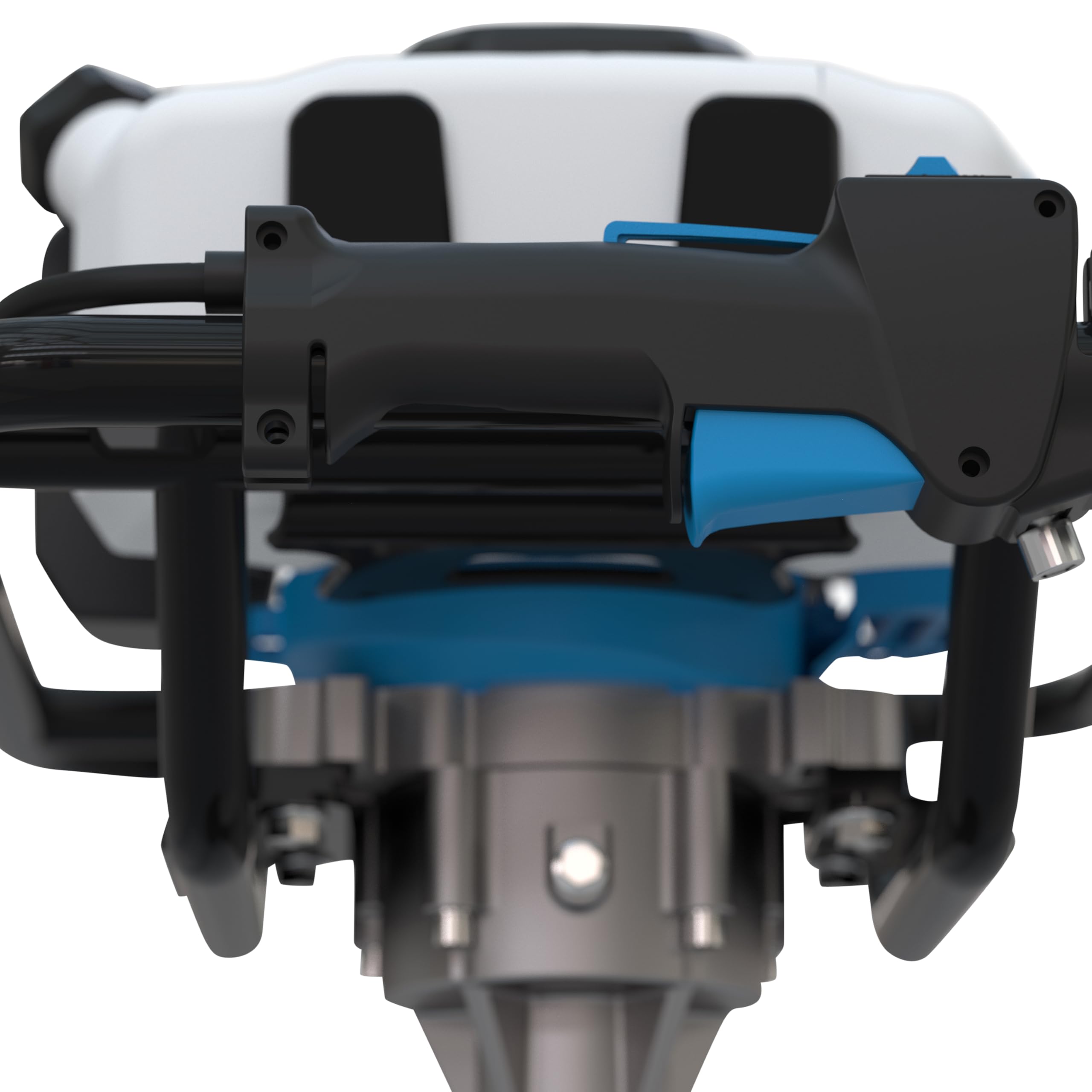 Güde GE 1450.1 Motor Erdbohrer - 2-Takt Motor, 52 Kubikzentimeter Hubraum, 1,45 Kilowatt, 2 PS, 78 Zentimeter Bohrerlänge, inklusive 3 Erdbohrer Aufsätze - 10, 15 und 20 Zentimeter Durchmesser