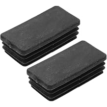 Ladder Foot Covers Black Rubber 2pcs Universal Compatible