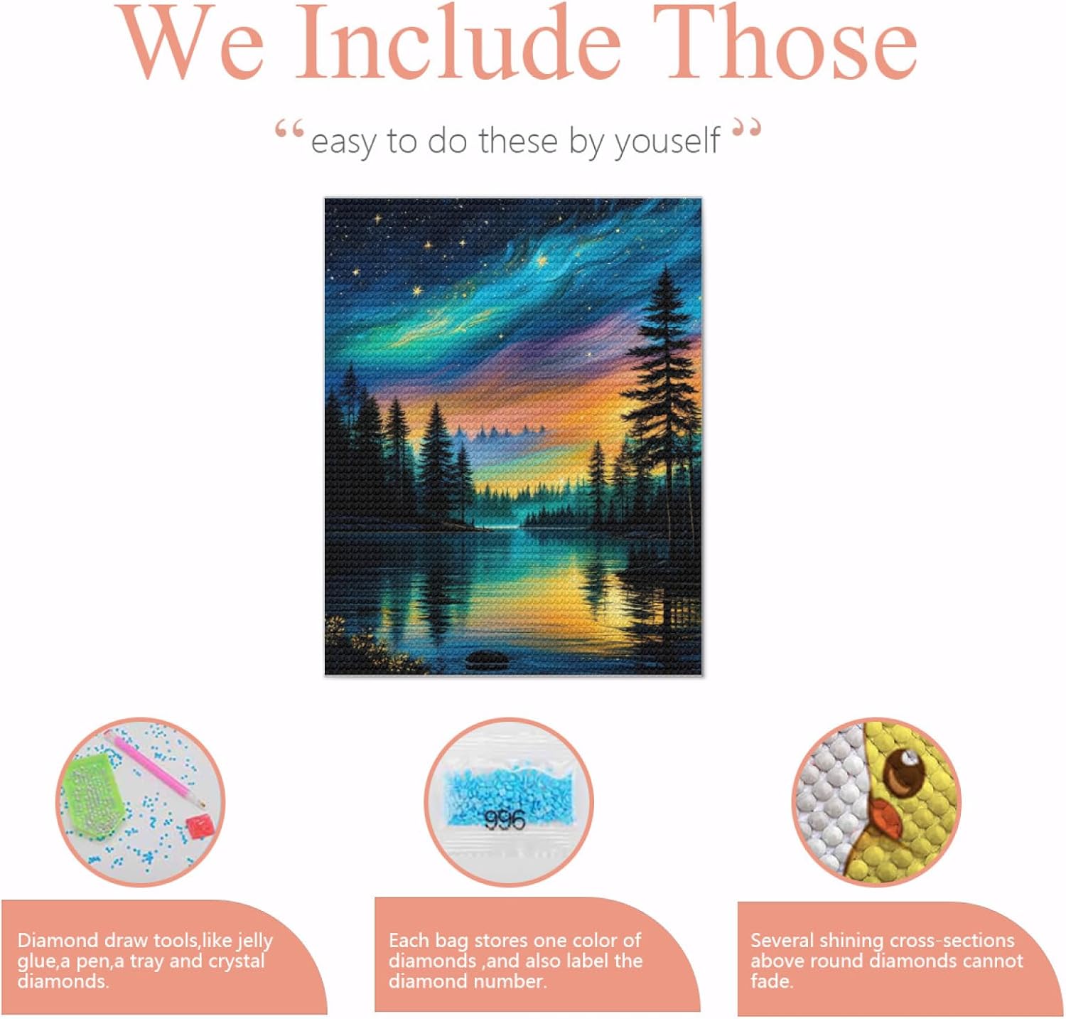 5D Diamond Painting Kits for Adults, Flower House Full Drill Diamond Art Painting Kits for Beginner,DIY Round Diamond Dots Crystal Gem Art Home Wall Decor 20x24 inch