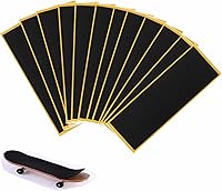 Vista 8 de WINDIR 24 piezas de cinta de agarre de espuma + 1 pantalón de dedo para diapasones, 1.496 x 4.331 in, patinetas MiNi de madera negro profesional