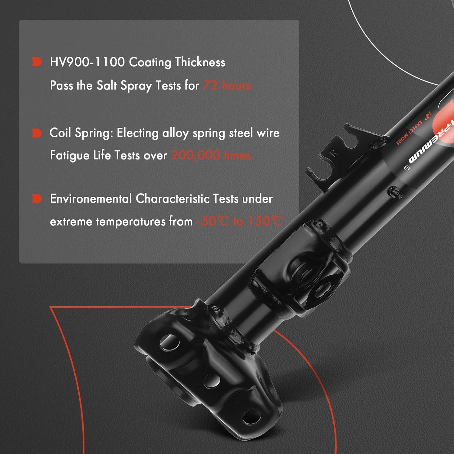 A-Premium Front Shock Absorber Strut Assembly Compatible with BMW Z3 1996 1997 1998 1999 2000 2001 2002, 2-PC Set