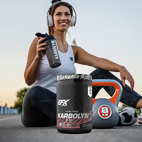Miniatura 43 de EFX Sports Karbolyn Fuel | Polvo de carbohidratos de rápida absorción | Carga de carbohidratos, energía sostenida, recuperación rápida, sin