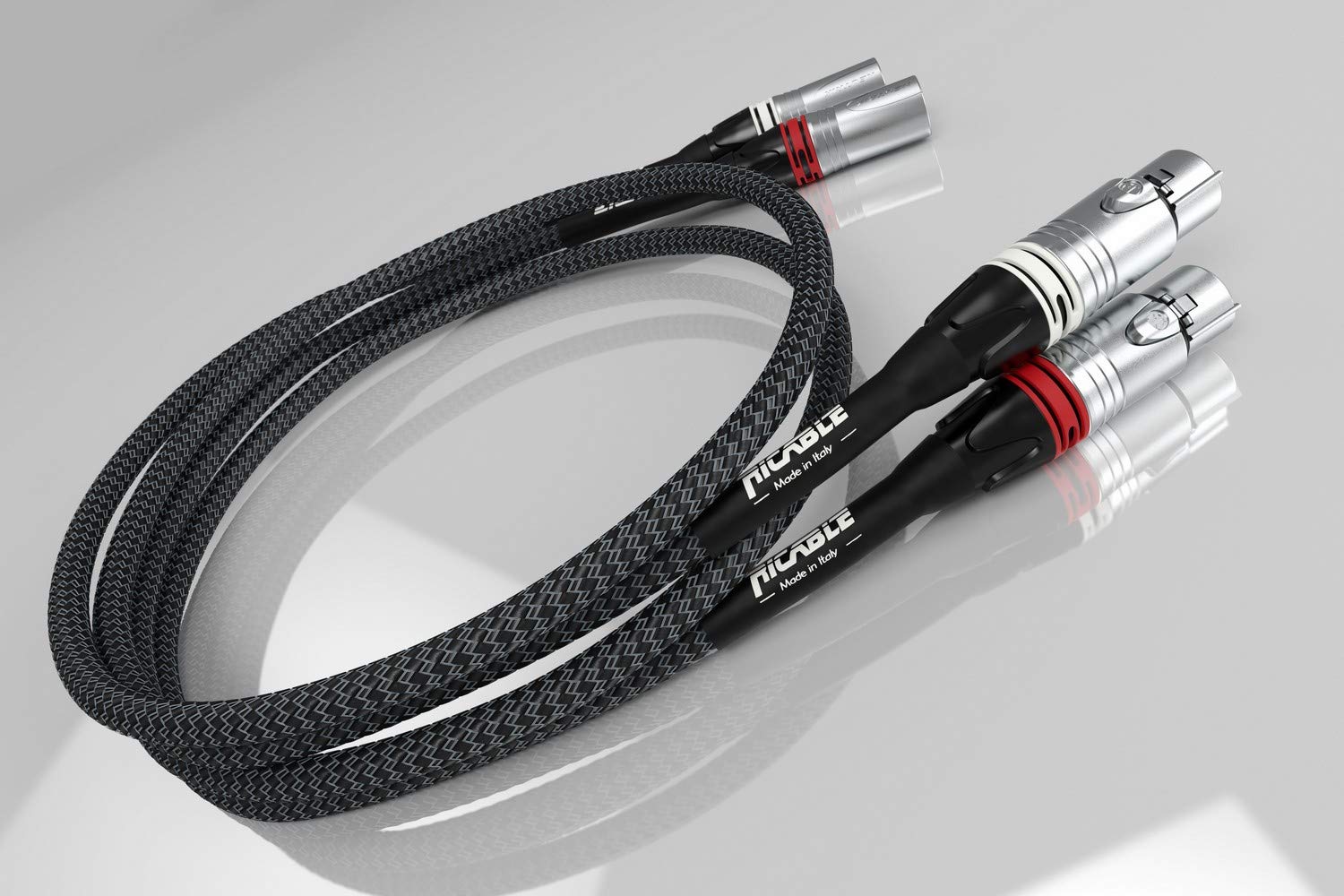 Ricable MX1 Magnus XLR 2 x 1 m - High-End Cable Audio XLR Balanceado Estéreo
