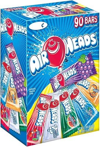 Product of Airheads Chewy Fruit Candy, Variety Pack, 90 ct. Set. Of 2