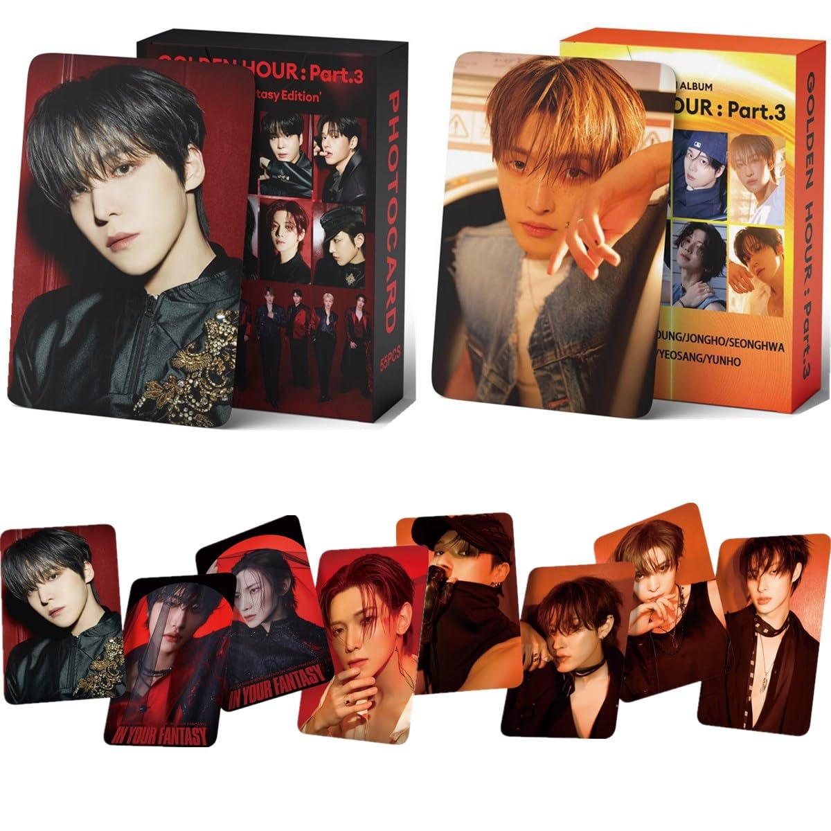 Amazon.com: 2Pack/110PCS Photocards, Lomo Card,New Album Photo