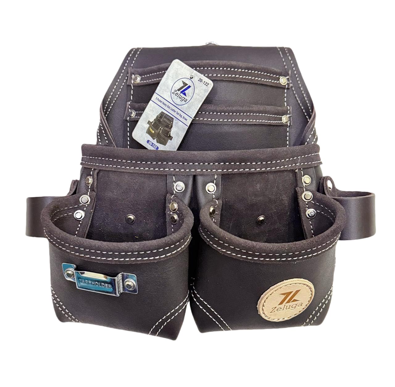 Jimtuze Trousse à Outils En Cuir,Sacs à Outils Enroulables Pour