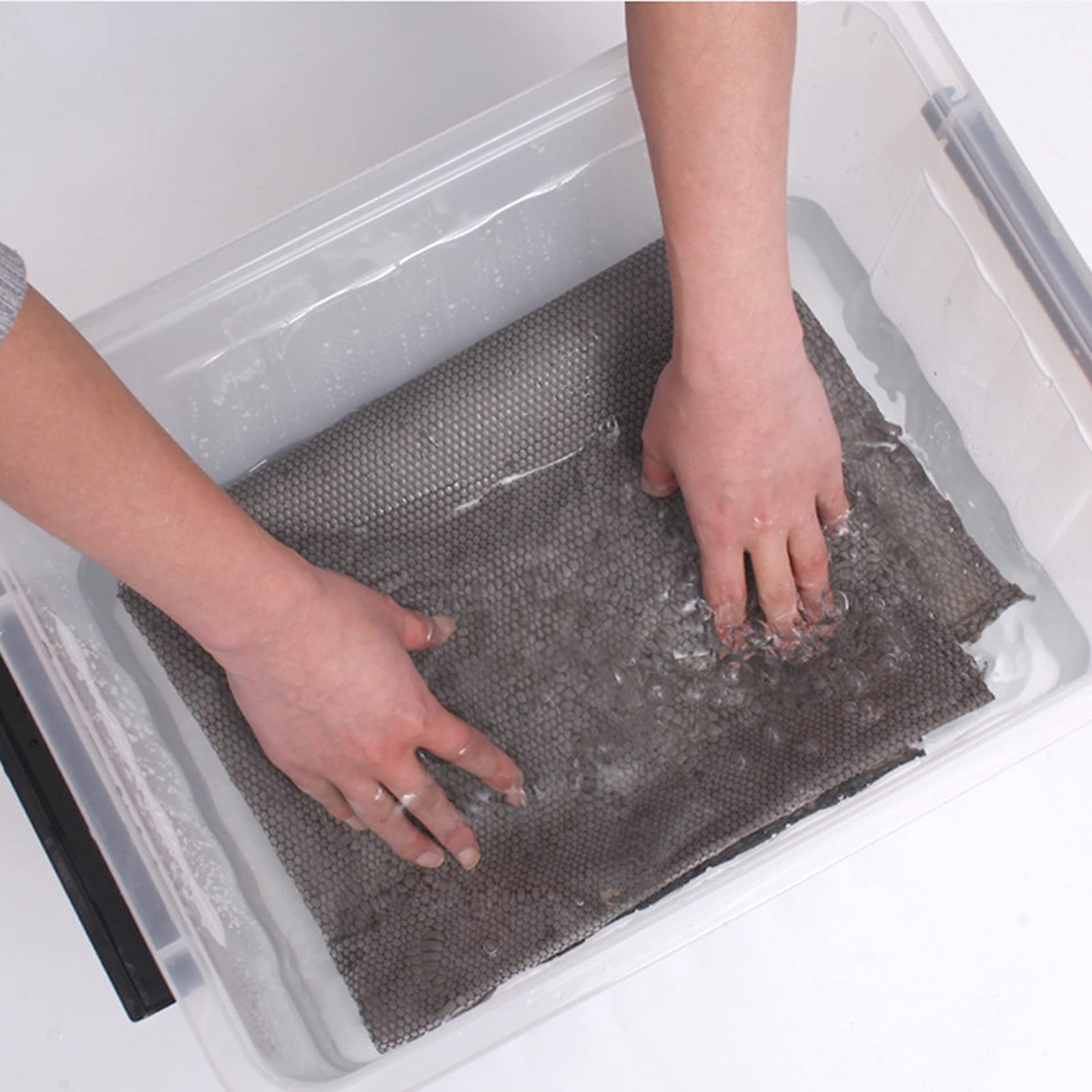 Sacca Porta Abiti, Confezione da 6 Borse Porta Abiti Lunghe, morbide e Traspiranti, in Tessuto Non, con Cerniera Finestra Trasparente, Grigio-L(60 x 135 cm)
