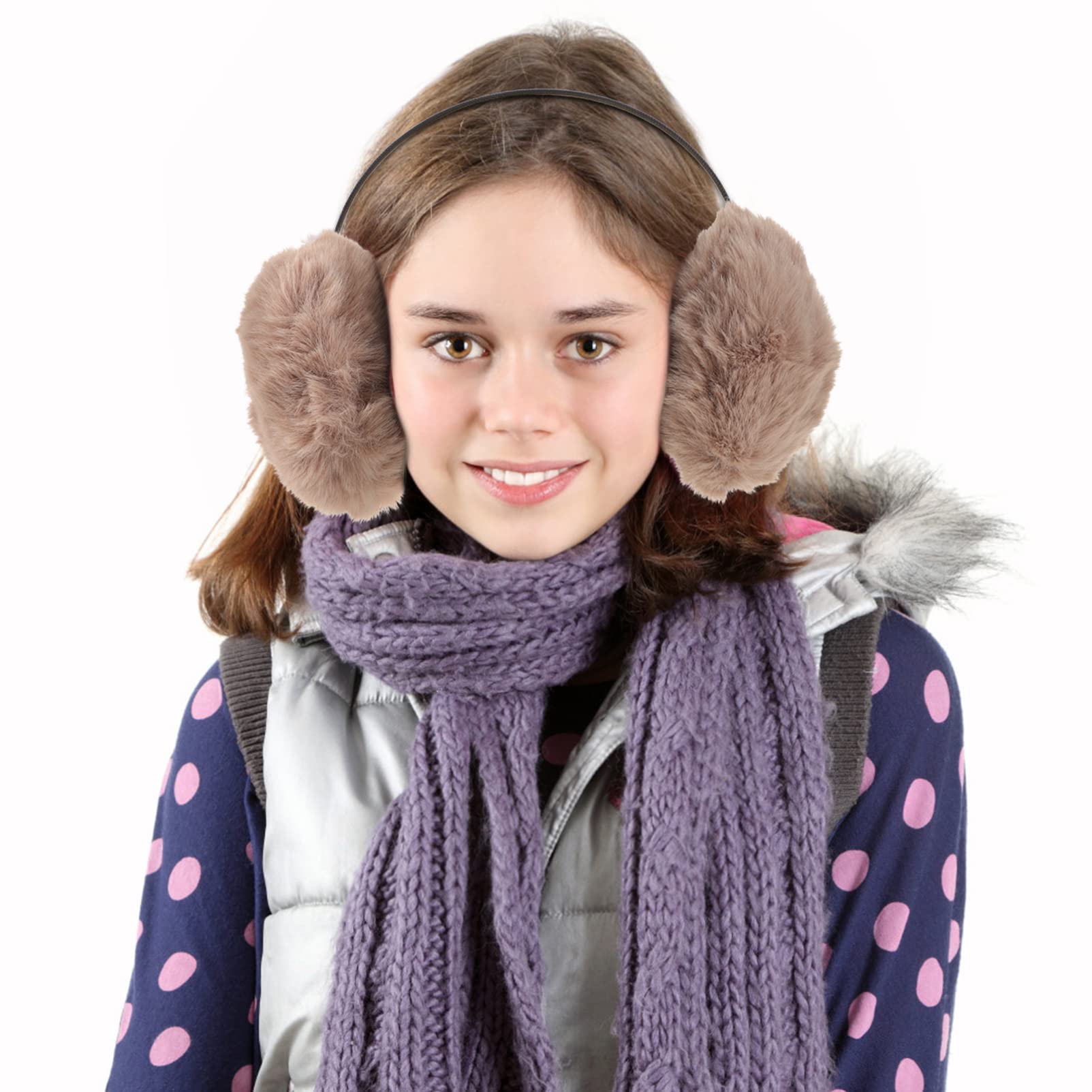 CALLARON 3 Piezas Orejeras Cálidas De Invierno Orejeras De Mujer Calentadores De Oídos Para Mujeres Cubierta De Oreja De Invierno Orejeras Para Niños Calentador De Orejas Peludas Protector