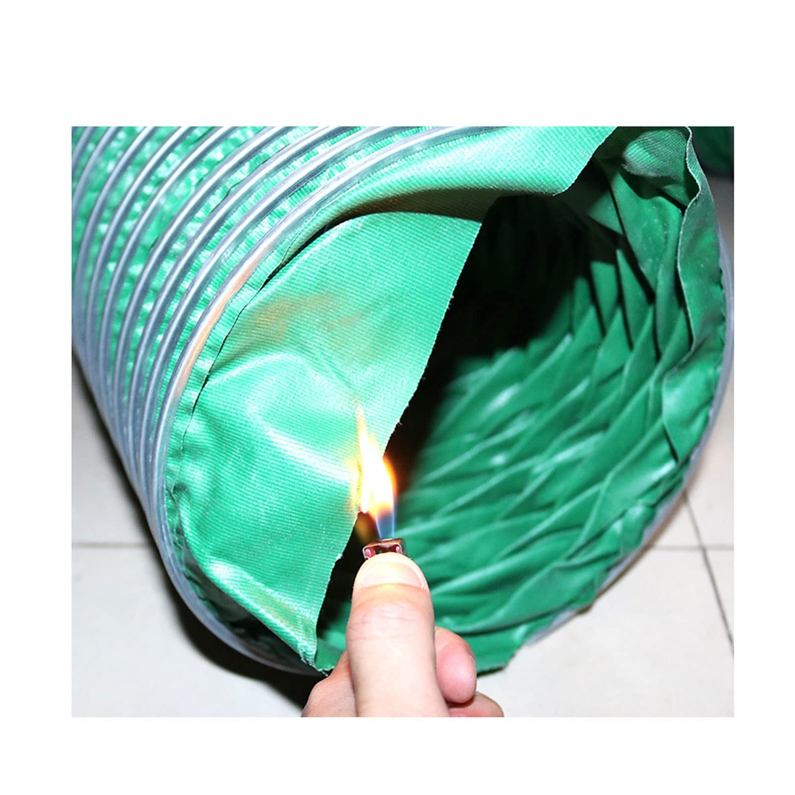 Tubo Climatizzatore Tubo di ventilazione in tessuto a tre prove, ritardante di fiamma, resistente alle alte temperature, cappa da cucina, tubo di scarico, tubo telescopico for la rimozione della polve