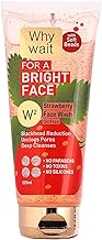 W2 Strawberry Face Wash | Brightening Face Wash for Men & Women | Daily Use Facewash | Hydrating, UV Protection Cleanser with Strawberry – 225 ml
