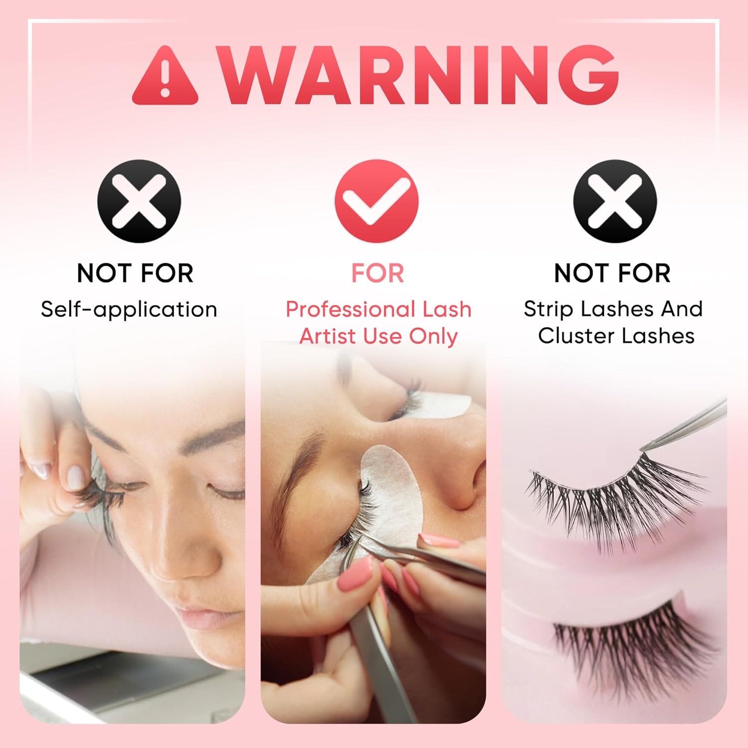 Sky Glue for Eyelash Extension 5ml, 3-4s Drying Time, 3-5 Weeks Retention, Black Strong Adhesive, Waterproof Lash Bond, Latex Free, Professional Use Only.