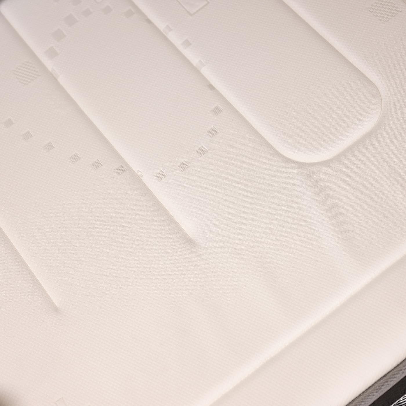 MAXCOLCHON Colchoneta Viscoelástica Plus de 15cm para Cama Nido y Somier Articulado con Firmeza Intermedia y Tejido Strech Transpirable (90x190 cm)