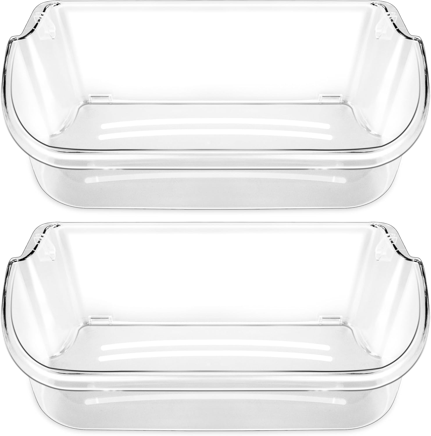 2 Pcs 240356402 Upgraded Refrigerator Door Bin Replacement Part - Compatible with Frigidaire Kenmore Crosley Refrigerator Door Shelf