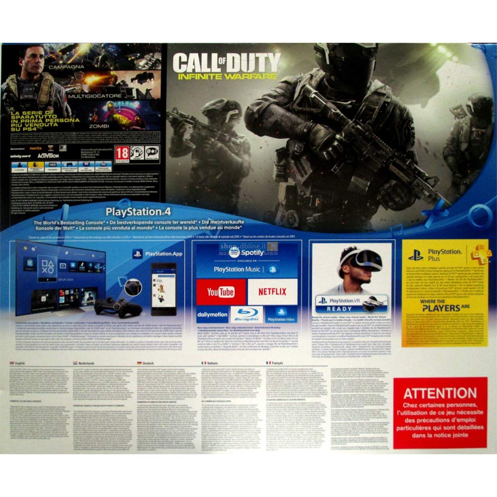 PlayStation 4 1 Tb D chassis Slim + Call of Duty Infinite Warfare [Bundle]